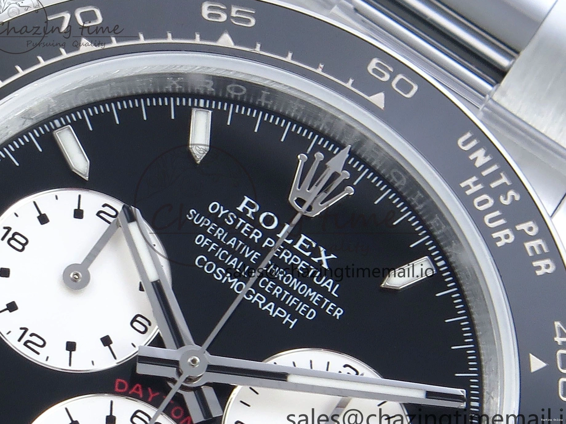 0209 EyeCatching Daytona 126529 QF 1:1 Best Edition Black Dial Steel 904L on SS Bracelet V8 QF 652